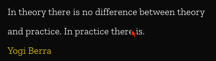 Example from www.digitalflem.com Quote in white font and source in yellow